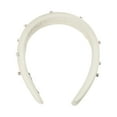 thumbnail image 4 of Unique Bargains 1 Pc Solid Rhinestone Headbands for Women Beige, 4 of 6