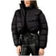 thumbnail image 2 of Ailaofu Women's Puffer Stand Collaraist Zipper Jackets Winter Warm Down Jacket Coat, 2 of 7