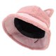 thumbnail image 2 of Girls Hats Bucket Hat Street Strolling Pink Berber Fleece Decorative Winter 1Pc, 2 of 5