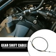 thumbnail image 2 of Unique Bargains 1pcs Black Gear Shifter Transmission Control Shift Cable Fit for B M Shifters, 2 of 6