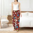 thumbnail image 5 of Pajama Pants Women, Coffee Cups Sweatpants Soft Sleep Lounge Pants, Casual PJ Bottoms Pants with Pockets, 5 of 5
