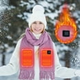 thumbnail image 4 of xaoyunyn USB Heated Scarf with Three Temperature Settings Neck Protector and Windproof Design for Ultimate Warmth and Comfort during Cold Weather Activities, 4 of 6