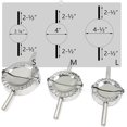 thumbnail image 4 of Best Utensils - Molde para ravioles de acero inoxidable, Pierogi, para hacer bolas de masa hervida, cortador de masa para repostería, accesorios de cocina (S: 3 1/4 pulgadas) Vhermosa LXY177-1, 4 of 7