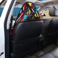 thumbnail image 5 of Uourmeti 1 Pack Car Seat Towel Cover with Ufo Abstract, Moisture Wicking Seat Protector, Compatible with Suv Truck Auto Interior, 5 of 7