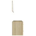 thumbnail image 3 of vidaXL 2 Piece Bathroom Furniture Set Sonoma Oak Engineered Wood, 3 of 5