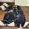 thumbnail image 2 of Hessimy Boy'S Baggy Jeans Pants Kids Elastic Waist Denim Trousers Teen Pull On Cute Star Pants Casual Loose Streetwear With Pocket 10 Years (Dark Blue,7-8 Years), 2 of 4