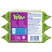 Kandoo Kids Sensitive Flushable Cleansing Wet Wipes, Potty Training Aid, Fragrance Free, 144 Wipes