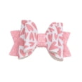 thumbnail image 6 of hengtong 2xValentine Hair Bows Glitter Bow Hair Clip for Birthday Valentine's Day Gifts Pink Heart, 6 of 9