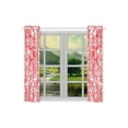 thumbnail image 3 of Mkhert Red Tree Blackout Window Curtain Kitchen Curtain 26X39 Inch, 2 Panels, 3 of 3