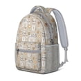thumbnail image 2 of Cute Shih Tzu Dog and Coffee Pattern Backpack for School,Cute School Bag,Schoolbag with Adjustable Shoulder Straps & Padded Back,15.3"x11"x6.7", 2 of 6