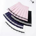 thumbnail image 6 of PIKADINGNIS High Waist Pleated Skirts Women Kawaii Harajuku Preppy Style Mini Skirts Girls Japanese Uniform A-Line Short Skirt, 6 of 6