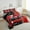 Red, variant on Erosebridal Truck Comforter Sets TwinSize, Western Farm Tractor Comforters & Duvets, Construction Car Decor, Reversible