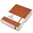 thumbnail image 1 of Cuaderno Rayado AHGXG 320 Páginas Numeradas B5 Papel Grueso 100gsm Tapa Suave Marrón, 1 of 3