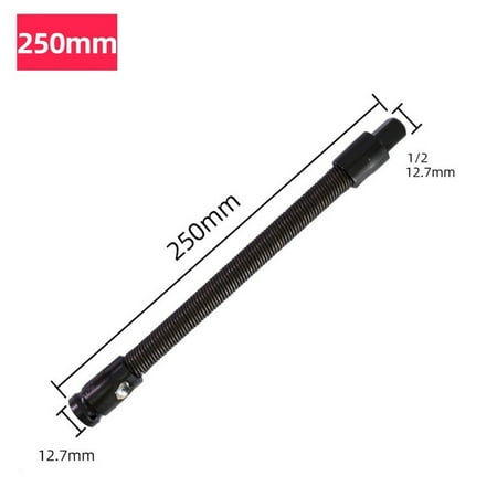 

Flexible Shaft Extension Bar 12.7mm Drive Extender Torque Socket Ratchet Wrench
