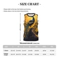 thumbnail image 4 of Sikiie Elegant Gold Leaf Peacock Basketball Jersey Reversible Men's Mesh Athletic Sports Shirts Training Practice S-4XLLarge, 4 of 6