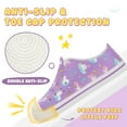 thumbnail image 4 of FUNCOO PLUS Toddler Gilrs Sandals Kids Water Shoes Summer Sneakers, Purple, Size 8, 4 of 6