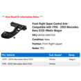 thumbnail image 2 of Front Right Upper Control Arm - Compatible with 1998 - 2005 Mercedes-Benz E320 4Matic Wagon 1999 2000 2001 2002 2003 2004, 2 of 2