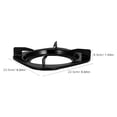 thumbnail image 2 of SHOWERORO 1Pcs Gas Stove Holder Cast Iron Metal Cooktop Rack for Stable Support, 2 of 8