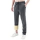 thumbnail image 2 of Pantalones largos para hombre, de color liso, con cordones, informales, acolchados y gruesos, de pierna recta., 2 of 7