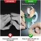 thumbnail image 4 of NúMeros de BuzóN para Exterior, 10 Juegos de Pegatinas de NúMeros Reflectantes 0-9 con PestañA Adhesiva para una FáCil SeparacióN del Respaldo (2 Pulgadas), 4 of 10