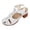 Shoes # Gray, variant on Chunky Heel Sandals for Women Closed Toe Cutout Fisherman Style 3D Floral Embellished Adjustable Strap Retro Casual Summer Evening Party Dressy Footwear