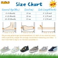 thumbnail image 6 of Infant Baby Girls Boys Canvas Shoes Soft Sole Toddler Slip On Newborn Crib Moccasins Casual Sneaker Austin Boy's Flat Lazy Loafers First Walkers Skate Shoe, 6 of 6