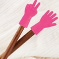 thumbnail image 4 of 6 uds lindo tejido punto tapa aguja punta tapón protector tapas (rosa roja) JShteea Libre de BPA, 4 of 7