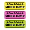 thumbnail image 2 of Pegatinas magnéticas para coche para conductores novatos, pegatinas reflectantes resistentes, señales magnéticas para parachoques, variedad de colores, 2 of 2
