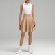 thumbnail image 3 of Falda midi plisada de corte A para mujer: falda media de 45 cm de poliéster y spandex, no transparente, versátil para todas las ocasiones, tallas S-XXXXL, 3 of 5