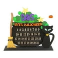 thumbnail image 2 of Wooden Countdown Halloween Coffin Calendar Holiday Party Countdown Ornament, 2 of 7