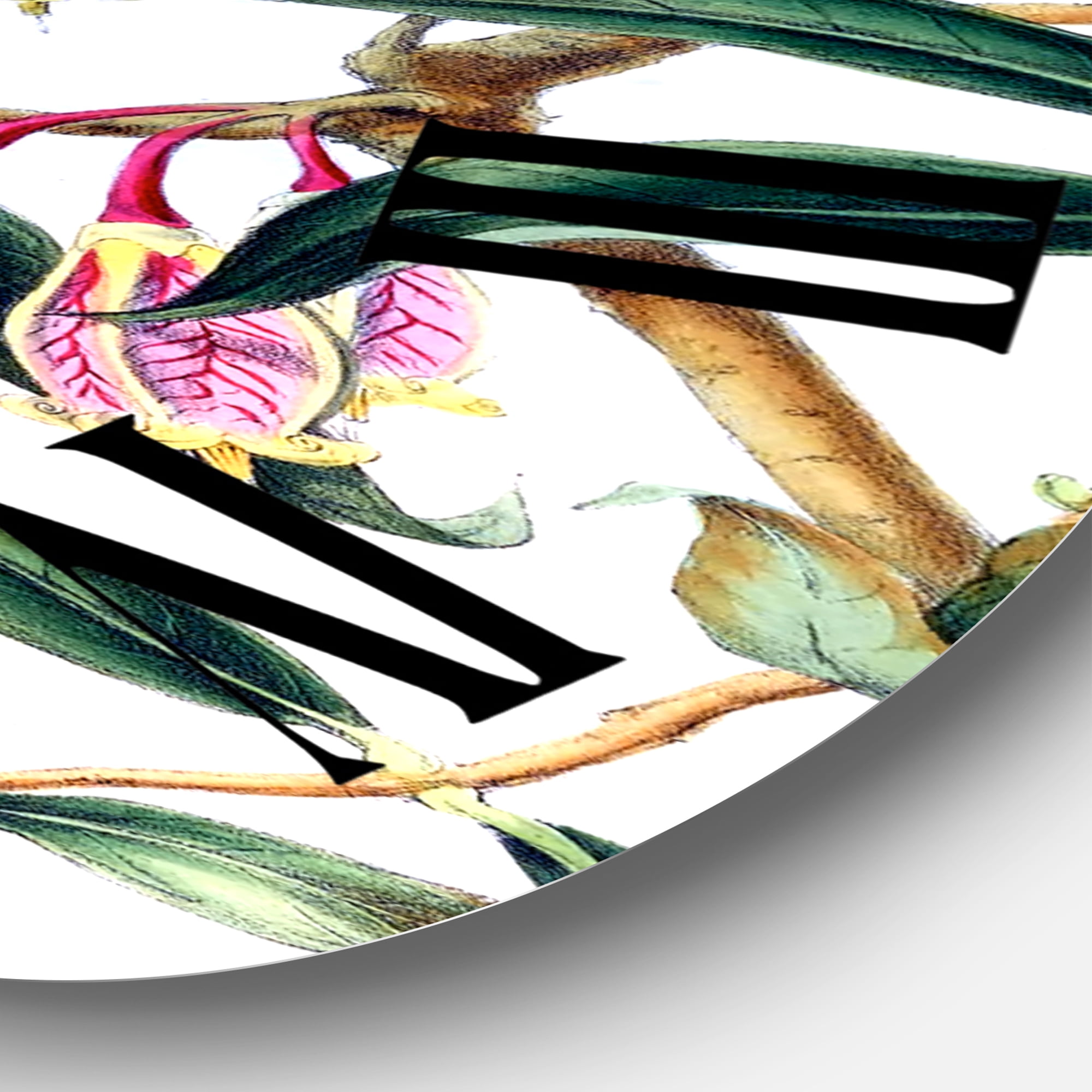 Designart 1 in Farmhouse Wall Clock