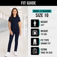 thumbnail image 6 of Beverly Hills Polo Club Girls School Uniform Pants Stretch Skinny Fit Pants 2 Pack, 6 of 7