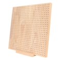 thumbnail image 1 of Crochet Blocking Board, 14in Wide Rubber Wood Durable Odourless Knitting Blocking Board With Pins  For DIY Project, 1 of 8
