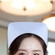 thumbnail image 1 of Gorro de enfermera Hugo lavable azul para mujer, 1 of 10