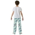 thumbnail image 4 of FORMRS Boys Pajama Pants with Pockets Size 11-12Y Kids Lounge Sleep Bottoms, Ice Hockey, 4 of 8