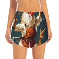 thumbnail image 2 of Balery Chef Chicken With Beer Bottles Pantalones cortos deportivos para mujer con forro y dos bolsillos, elásticos, para entrenamiento, gimnasio, yoga-XX-Large, 2 of 7