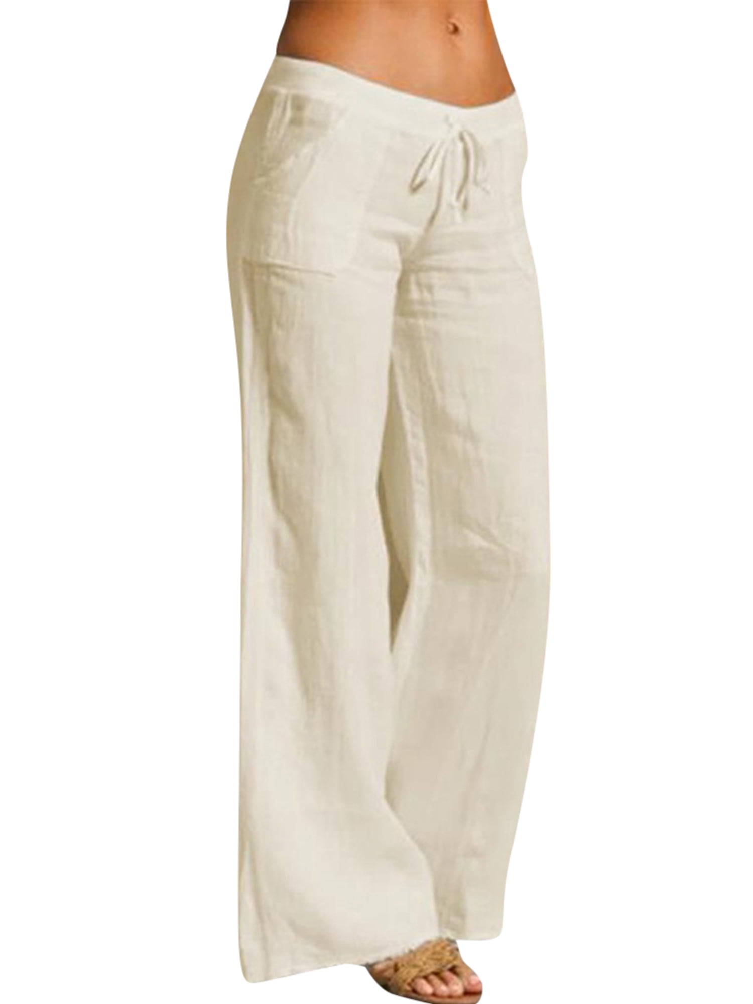 discount 70% Oysho tracksuit and joggers WOMEN FASHION Trousers Wide-leg Beige M 