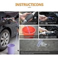 thumbnail image 5 of Manual Car Fuel Pump 2m High Flow Siphon Hand Pump Fuel Transfer For Gasoline Petrol Water, 5 of 5