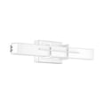 thumbnail image 4 of Gemini 1 - Light Polished Chrome Chrome Contemporary / Modern - LED Steel Wall Sconce, 4 of 6