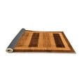 thumbnail image 2 of Ahgly Company Indoor Rectangle Abstract Orange Modern Area Rugs, 3' x 5', 2 of 4