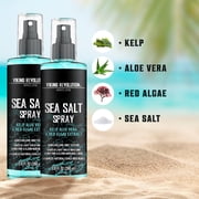 Viking Revolution - Sea Salt Spray for Hair Men - Surf Men Hair Spray to Add Volume & Texture - 2 Packs, 8 Oz