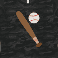 thumbnail image 4 of Inktastic Baseball Bat and Ball Women's T-Shirt, 4 of 5