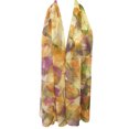 thumbnail image 2 of Wrapables® Lightweight Sheer Silky Feeling Chiffon Scarf, Yellow Leaves, 2 of 5