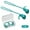 C, variant on EcoNest Swimming Ear Plugs With Lanyard Noise Reducing And Comfortable Earplugs For Swimmers