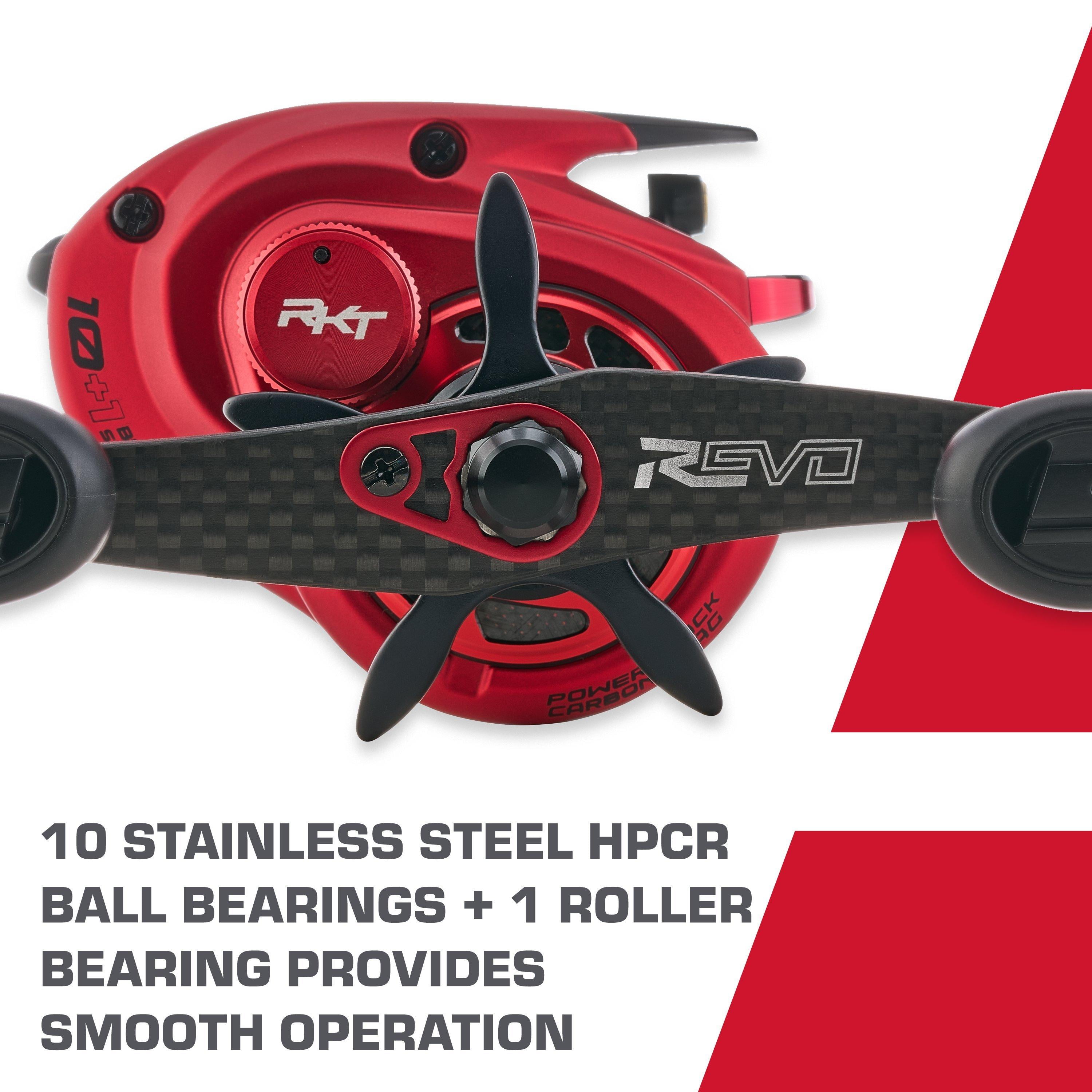 Abu Garcia Revo® Rocket Low Profile Reel, Left Hand Fishing