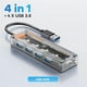 thumbnail image 2 of 4 in 1 USB C Hub Docking Station 5Gbps High Speed Splitter Adapter, 2 of 5