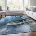 thumbnail image 5 of Dalyn Rugs Machine Washable Indoor/Outdoor Chantille Blue 10' x 14' Rug, 5 of 9