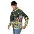 thumbnail image 4 of Lsque Pikmin for Mens Full-zip Hoodie, Zip-up Pullover Hooded Sweatshirt, Kangaroo Pocket Hoodie Ideal for Daily Wear, Travel, and Home-X-Large, 4 of 8