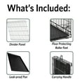 thumbnail image 4 of Midwest's Ultima Pro Extra-Strong Double Door Folding Metal Dog Crate, 4 of 6