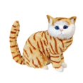 thumbnail image 1 of Peludo peludo peludo relleno enharinado, peluche animal de peluche para mascotas agradable Estilo D, 1 of 9